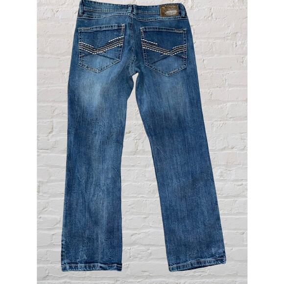 Axe and Crown Classic Distressed Jeans Men's sz 32x30, Straight Leg - Picture 1 of 5